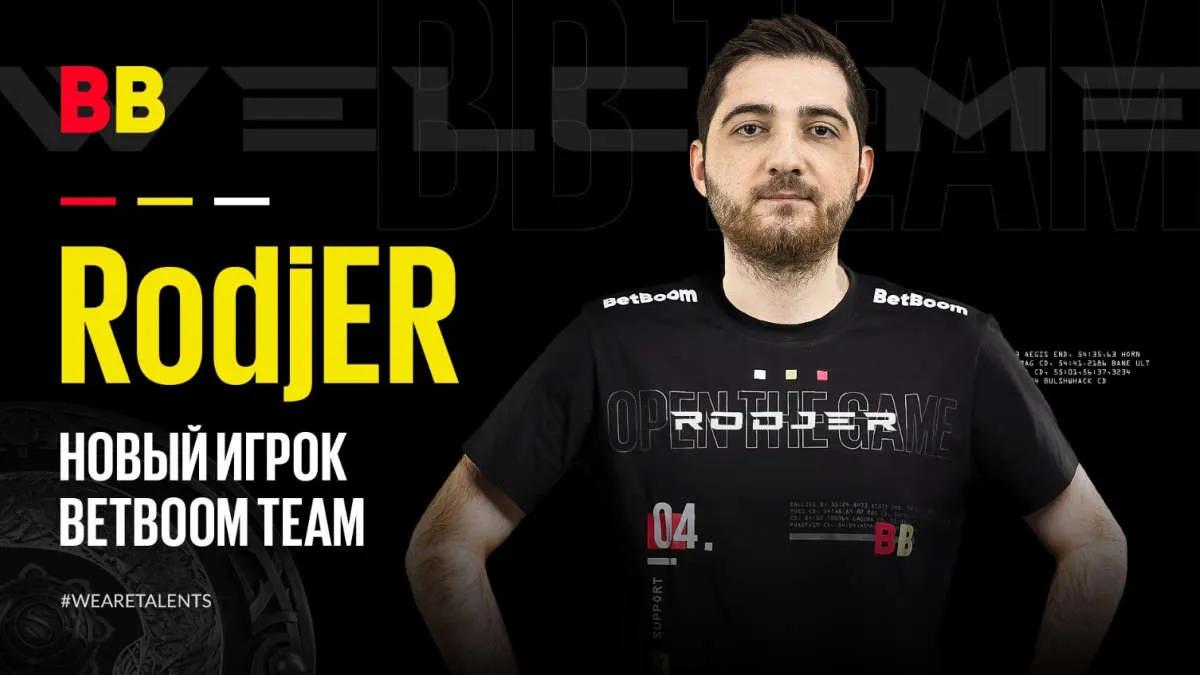 RodjER moved to the ranks of the BB Team