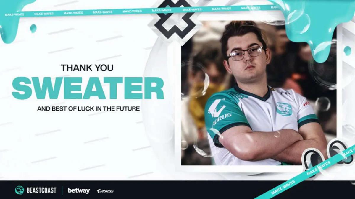 Sweater joins Oxygen Esports