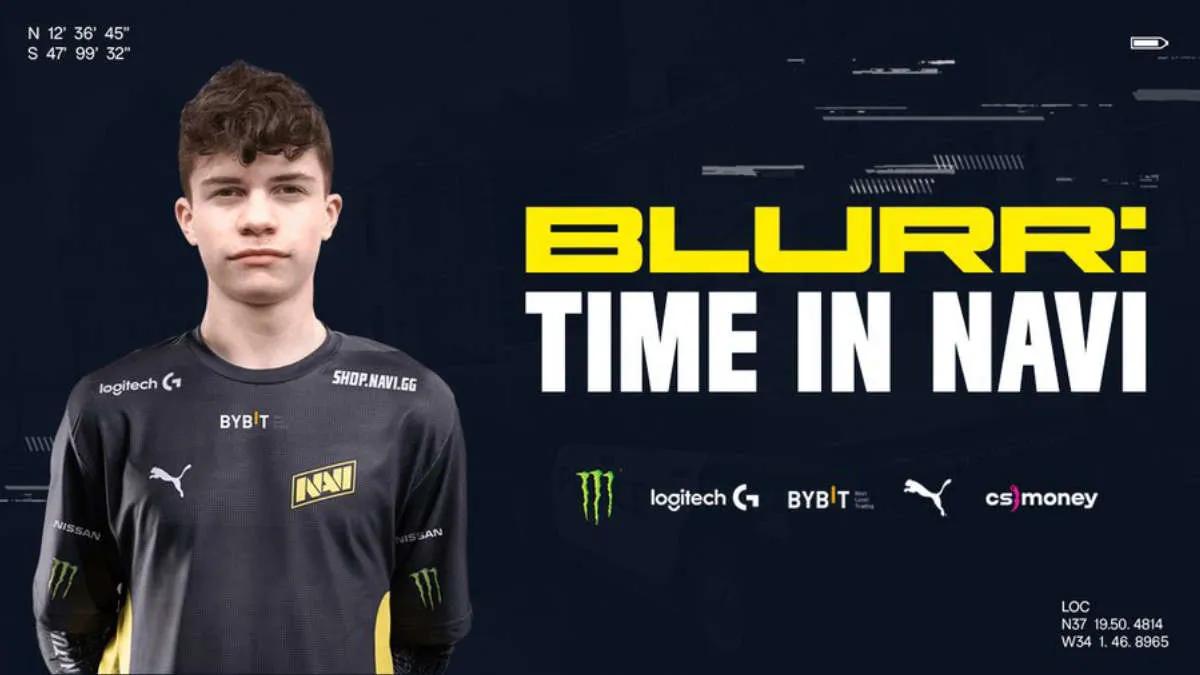 Blurr leaves Natus Vincere