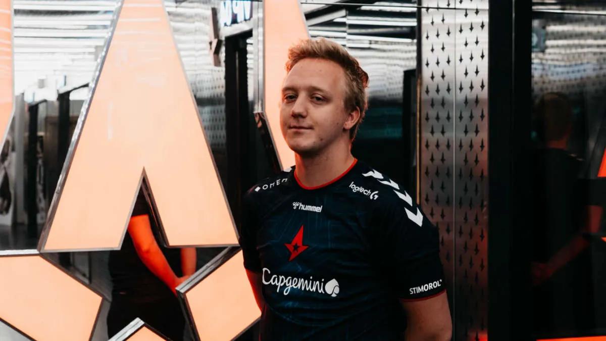 Patti is represented by the fifth Astralis Talent player