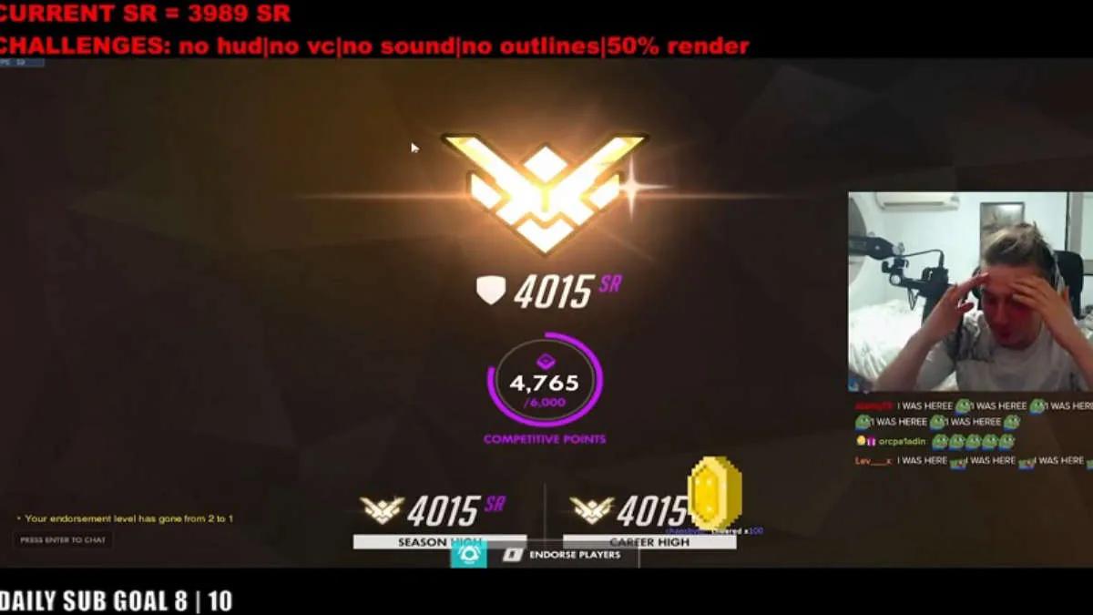 One warrior in the field - Overwatch streamer reached the rank of Grandmaster after overcoming the big challenge