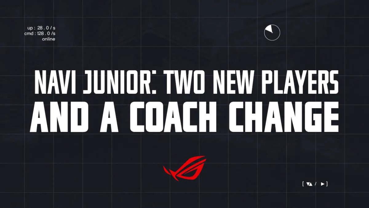 Updated NAVI Junior CS:GO roster presented