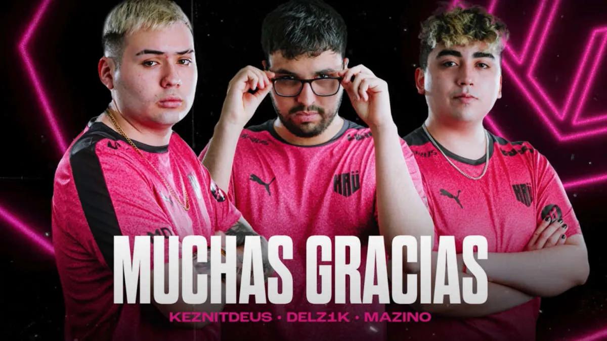 KRÜ Esports officially part ways with keznit, delz1k and Mazino