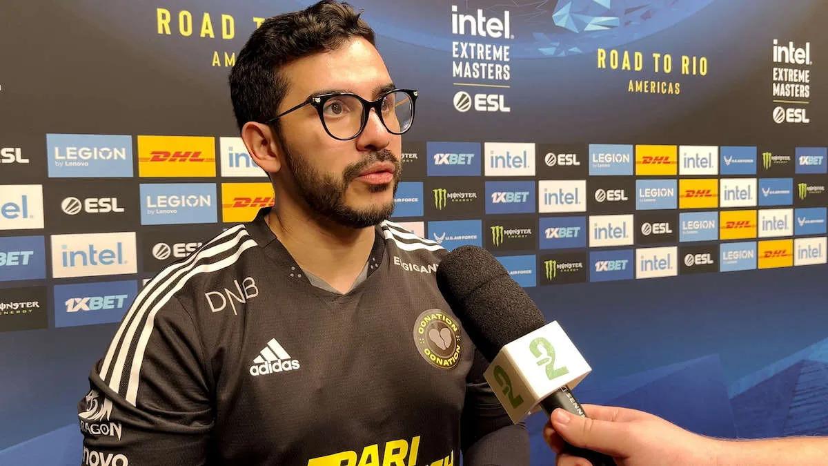 coldzera shared his feelings after entering IEM Rio Major 2022