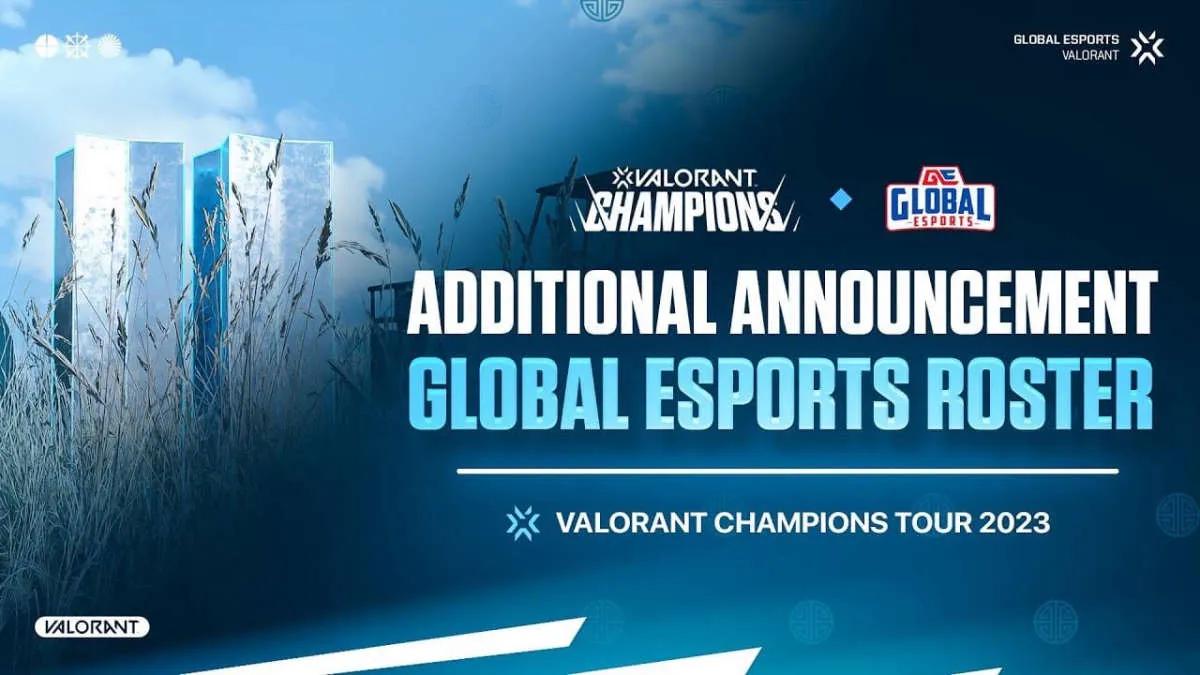 Monyet joined Global Esports