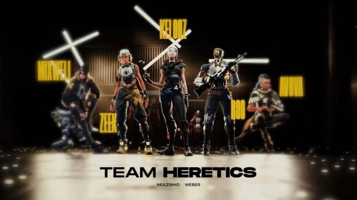 Team Heretics unveiled a new VALORANT roster