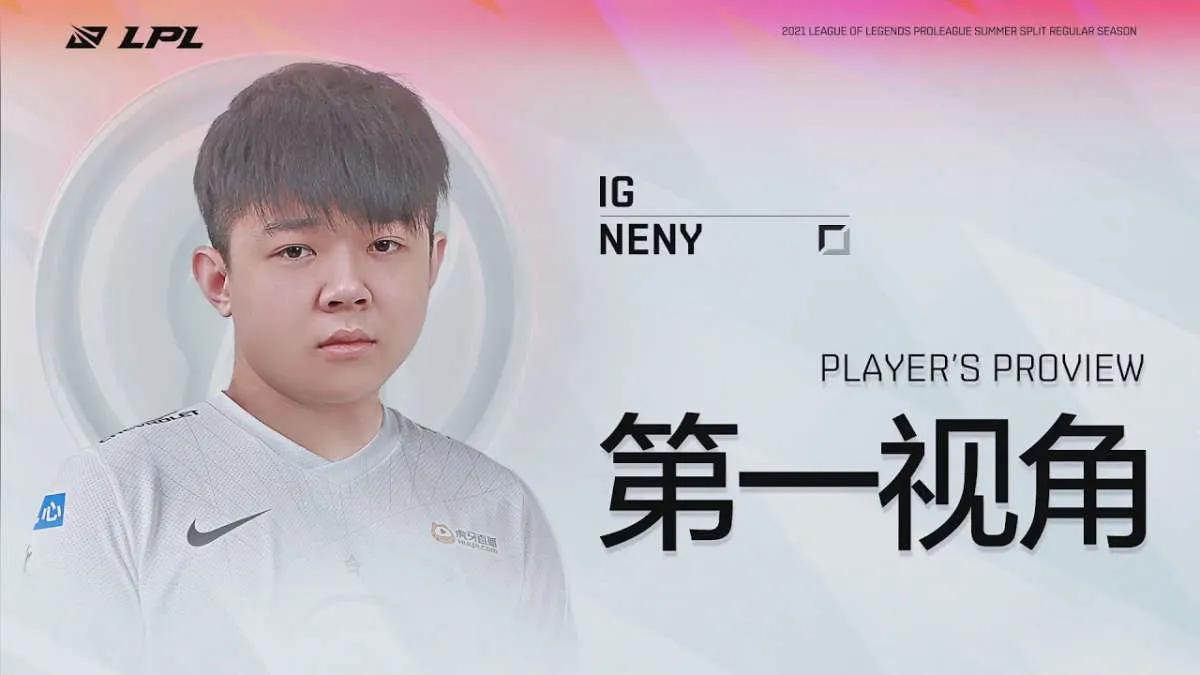 Neny and Tianzhen joined the main line-up of Invictus Gaming