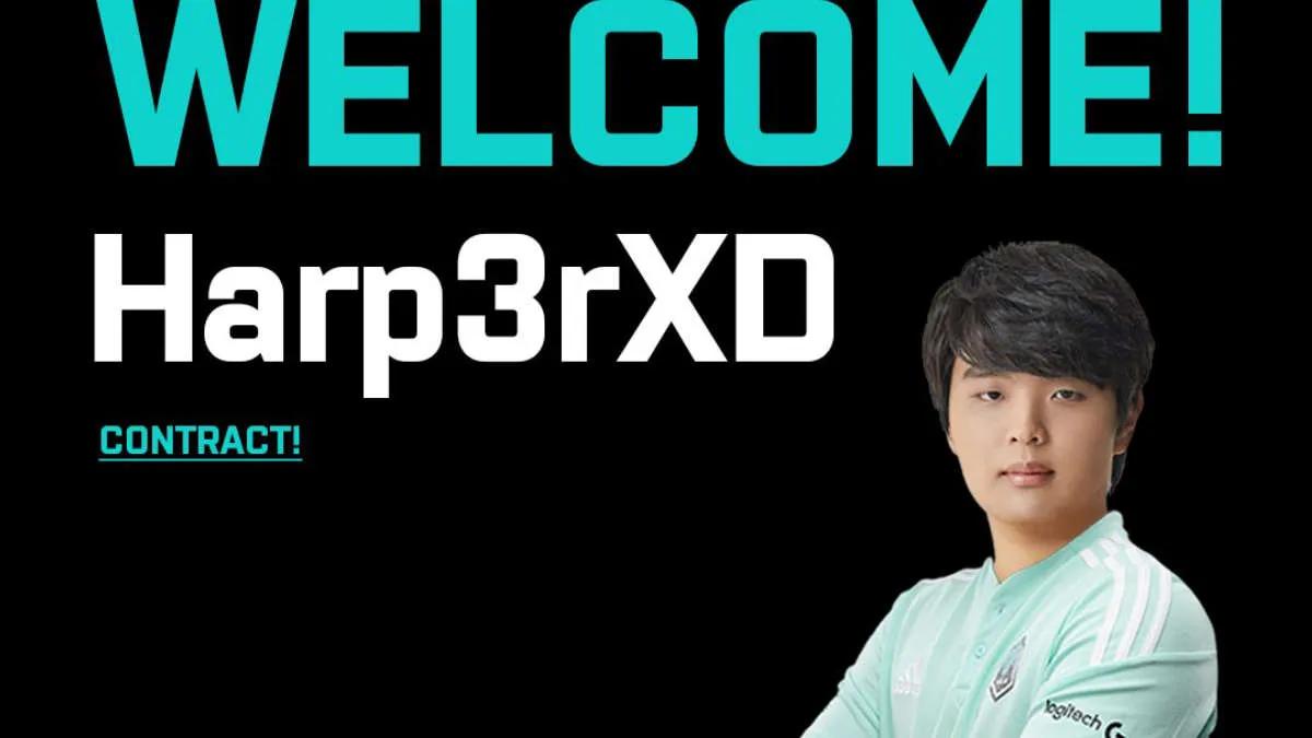 Harp3r joins DAMWON Gaming