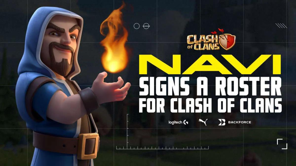 NAVI presented their Clash of Clans roster