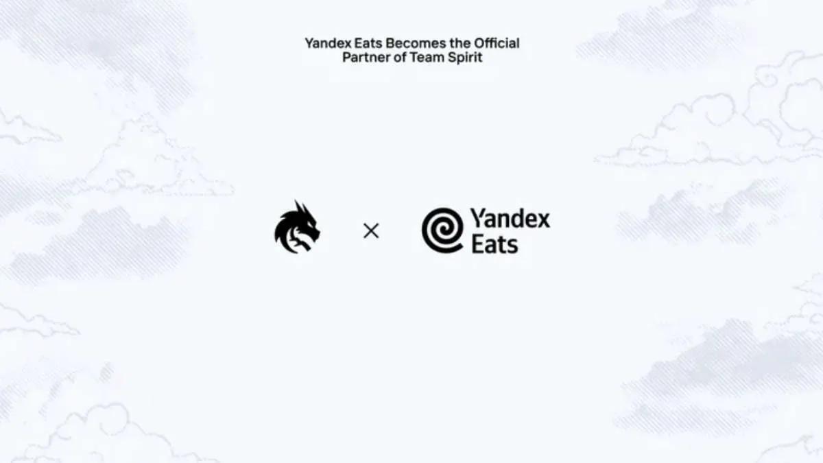 Yandex Eats becomes a partner of Team Spirit