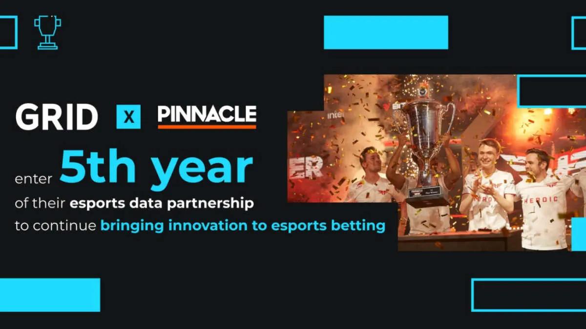 GRID Esports and Pinnacle expand partnership for 2023