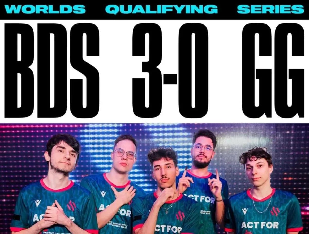 Team BDS is the latest team to successfully qualify for the Worlds 2023