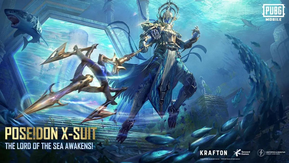 X-Suit Extravaganza: PUBG Mobile Unleashes Rare Trio – Poseidon, Silvanus, and Avalanche Return for a Limited-Time Fashion Frenzy!