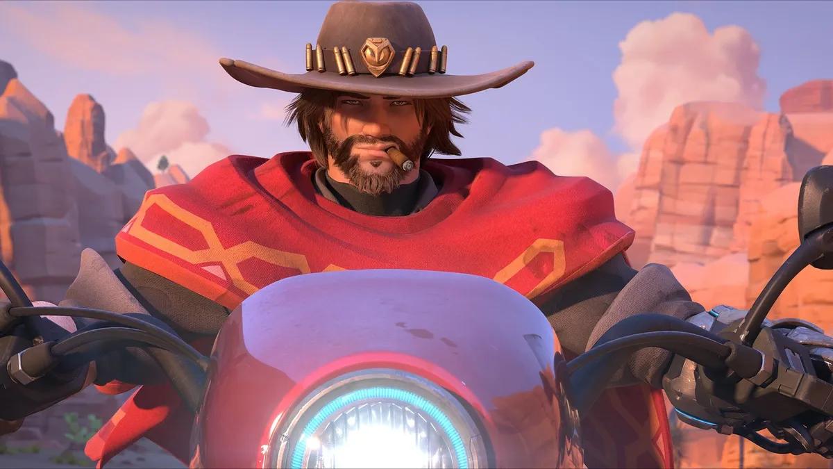 Pixel Perfection: Overwatch 2's Cassidy Unleashes Deadeye in Stunning Fan-Crafted Artwork, While Blizzard Teases Hero Rework!