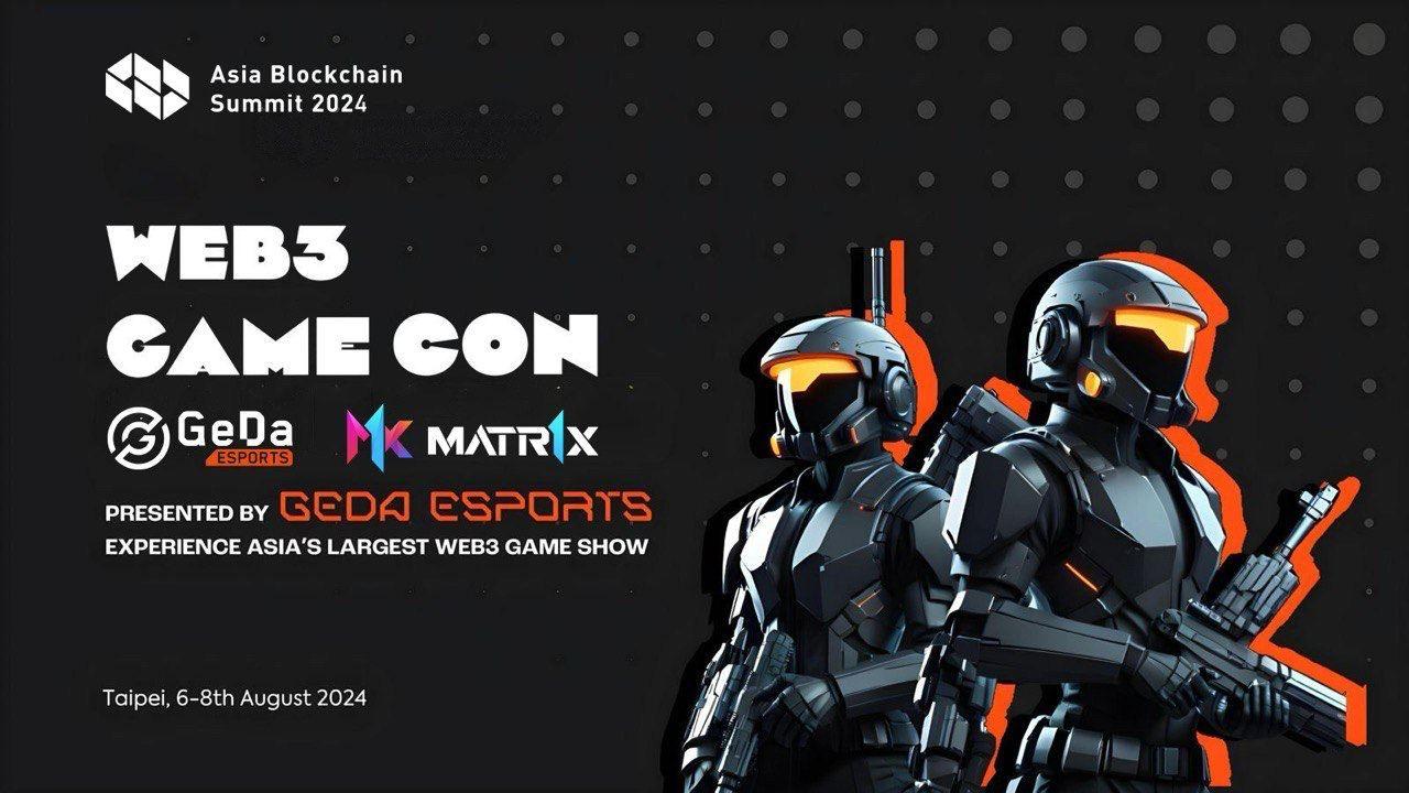 Web3 Game Con: найбільше у світі ігрове шоу Web3 дебютує на ABS2024 у Тайбеї