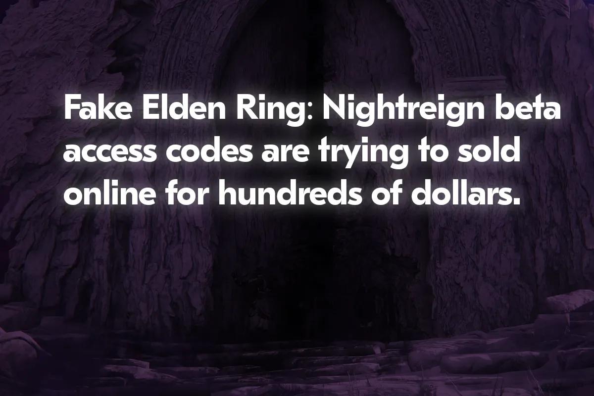 Коди доступу до бета-версії Elden Ring: Nightreign продаються на eBay за 400 фунтів стерлінгів