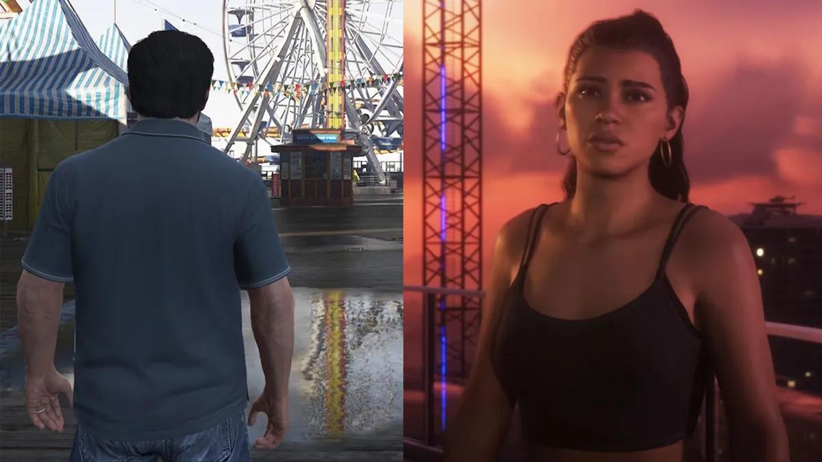 Трейлер запуску GTA 6, відтворений у GTA 5, демонструє різницю в графіці та рівні деталізації