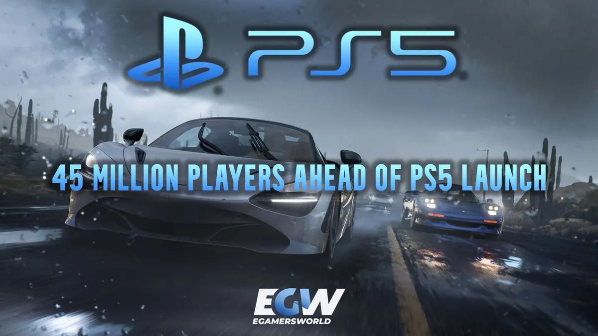 Forza Horizon 5 досягла 45 мільйонів гравців до запуску PS5