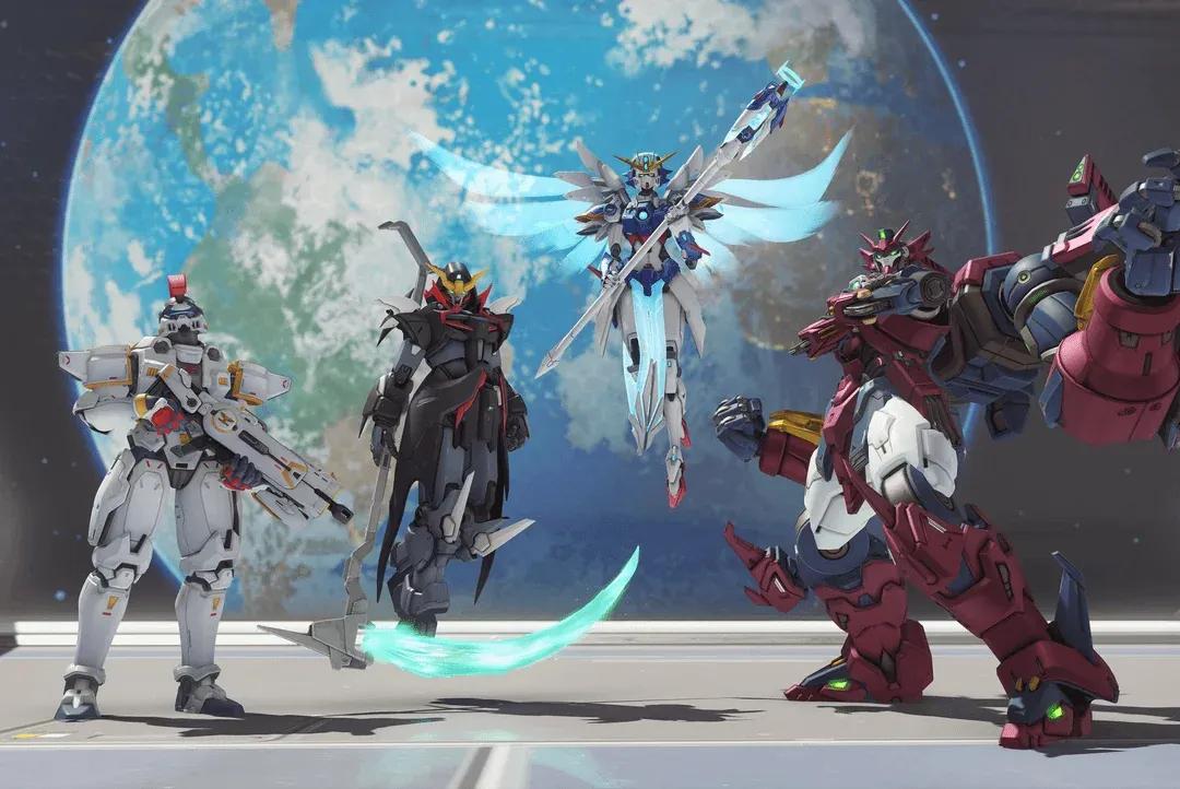Скіни крила Гундама для Overwatch 2 витекли напередодні офіційного запуску