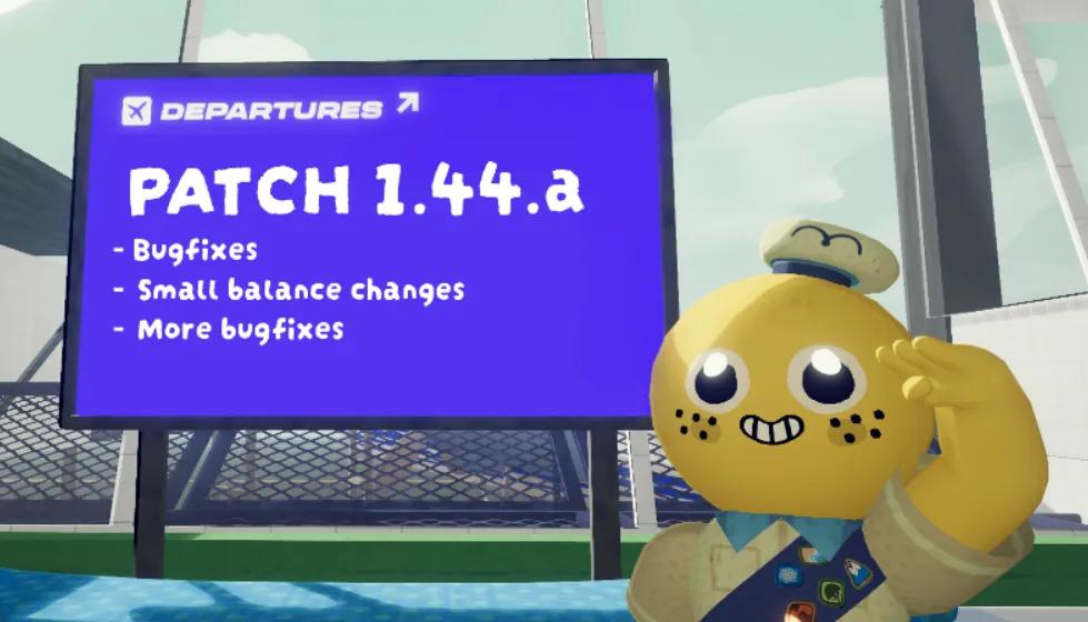 Виправлення 1.44.a - Пік 1.44.a. Примітки до виправлення: Баффи до гармати розвідника та ключові виправлення в останньому оновленні