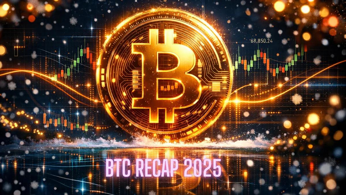 Підсумки року для біткоїна за 2025 рік
