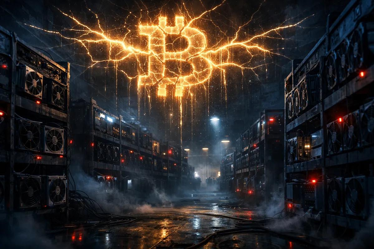 Хешрейт біткоїну впав на 4%, потенційно бичачий сигнал для ціни