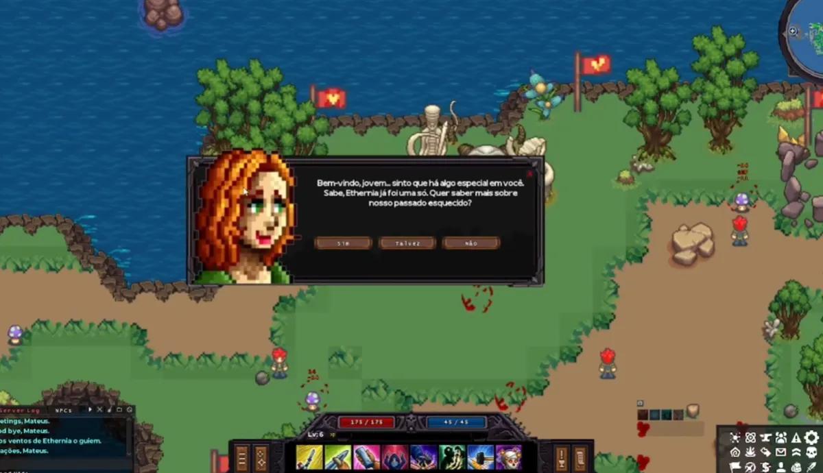 Ethernia запускається як безкоштовна 2D MMORPG з механіками D&D