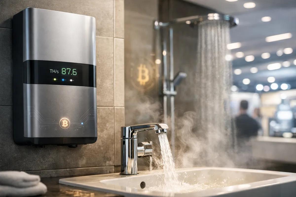Майнінг у ванній: Superheat представляє революційний біткоїн-водонагрівач на виставці CES 2026