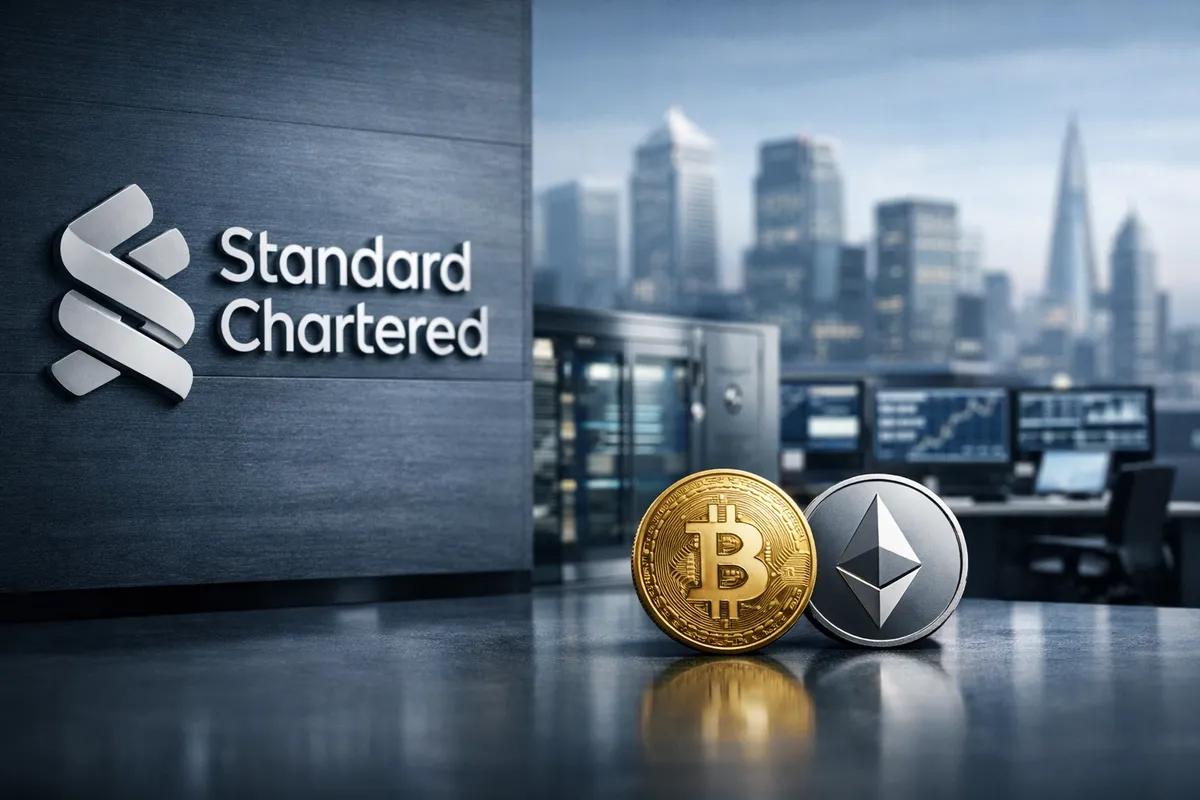 Standard Chartered готується до запуску первинних брокерських послуг для цифрових активів