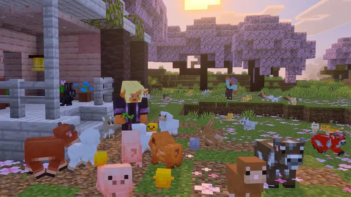 Minecraft представляє Золоту кульбабу та нових мобів-немовлят перед виходом наступної гри