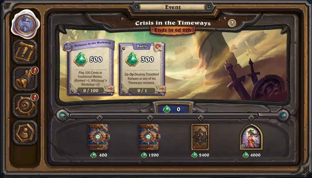 У Hearthstone стартує подія "Криза в часопросторі"