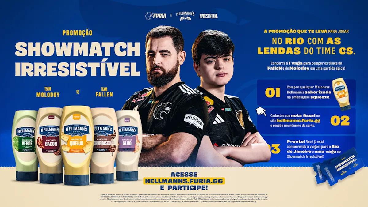 Купуйте майонез, грайте з FalleN: Hellmann’s відправляє фанатів на IEM Rio 2026