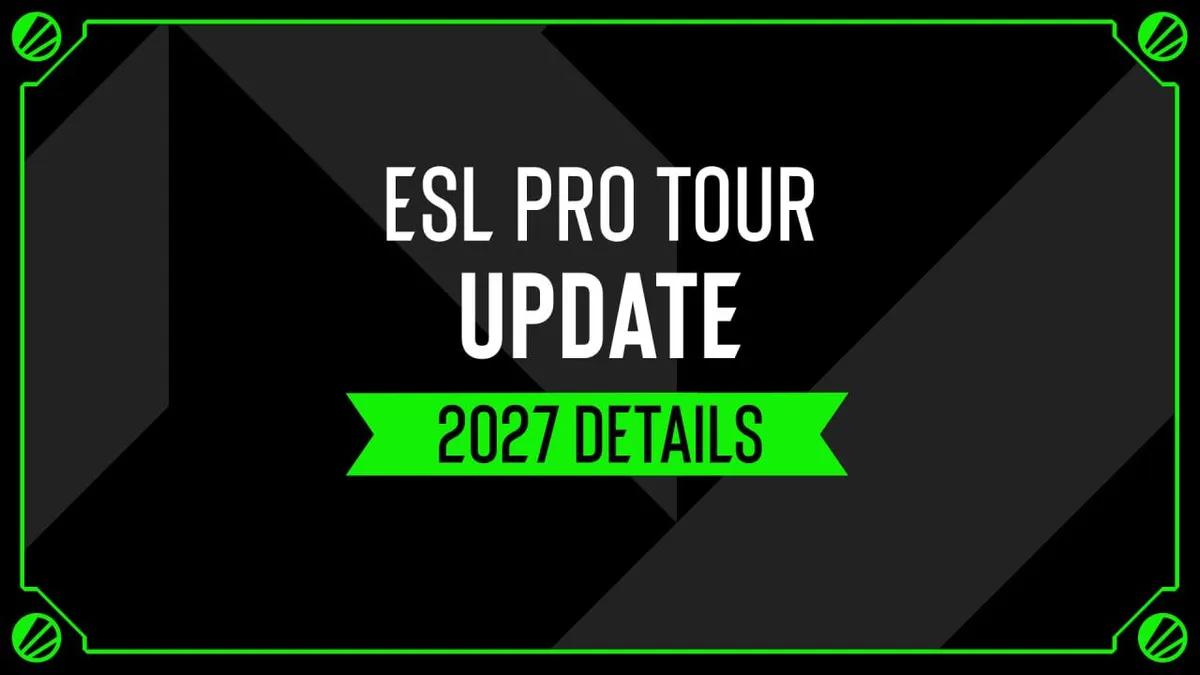 ESL оголошує про суттєві зміни в турнірах CS2 на 2027 рік