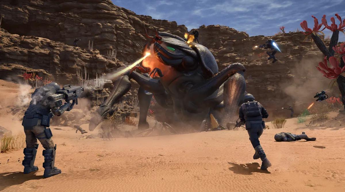 Патч 1.10 для винищення Starship Troopers: виходить капітальний ремонт мехів-мародерів та засідок