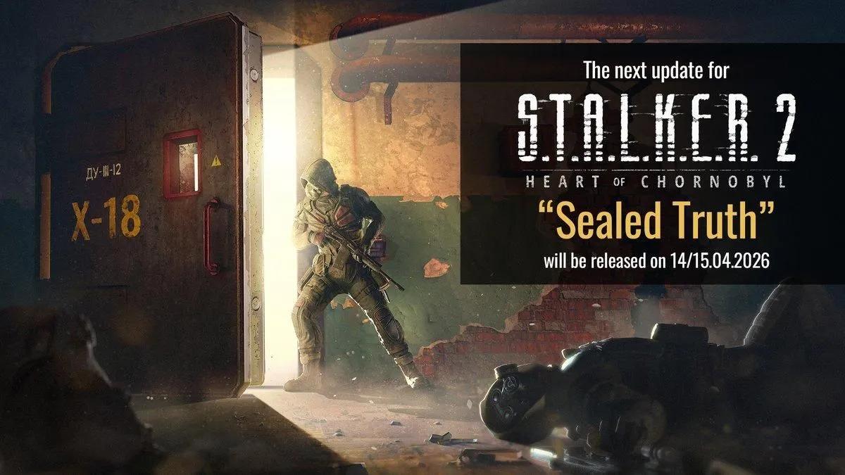 Безкоштовне оновлення "Запечатана правда" для S.T.A.L.K.E.R. 2 відкриє двері до лабораторії X-18