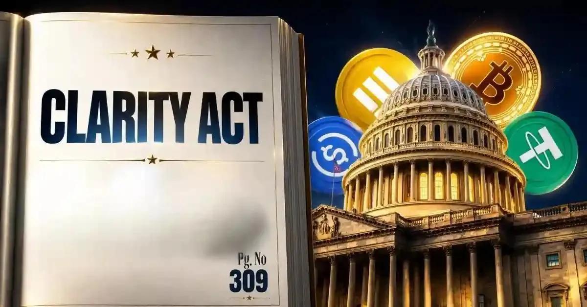 Сьогодні у США відбувається важливе голосування щодо регулювання криптовалют, оскільки Coinbase, Ripple та Fidelity підтримують закон CLARITY.