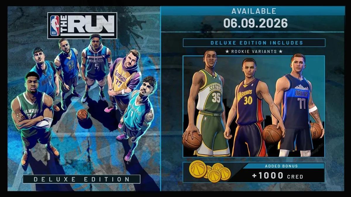 NBA THE RUN офіційно випущена - аркадний баскетбол без обмежень
