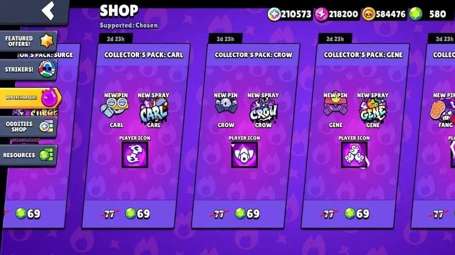 Нарешті повертається гіперзарядна косметика Brawl Stars