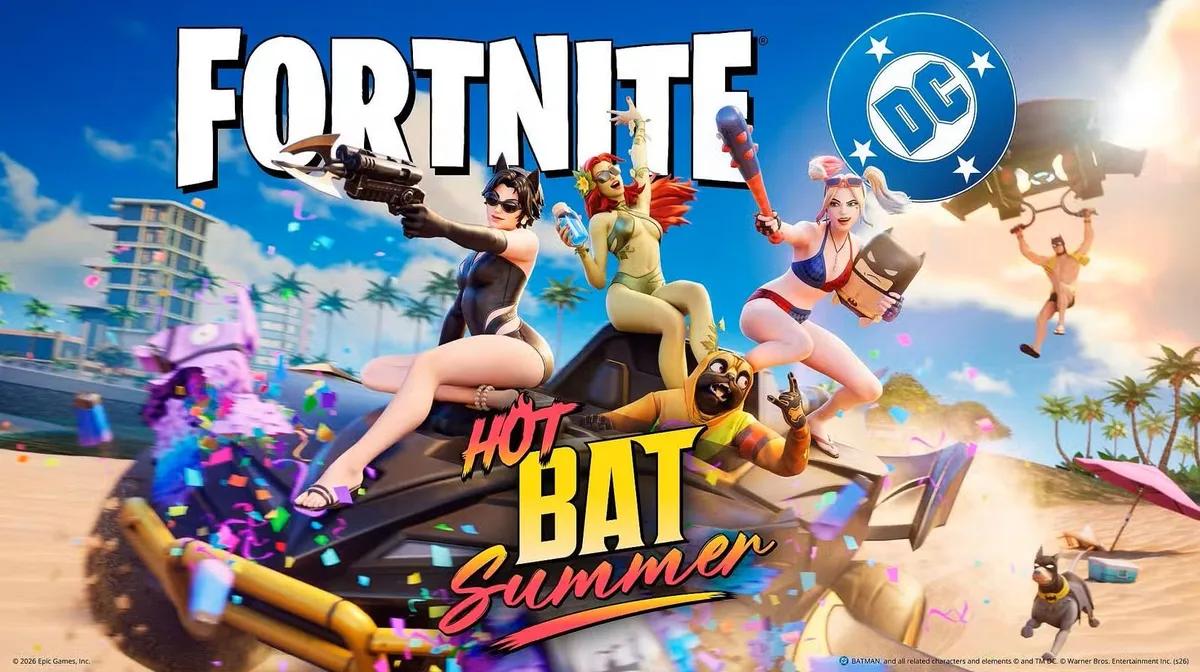 Літній івент «DC» у Fortnite розпочнеться 16 липня з контентом, присвяченим Бетмену