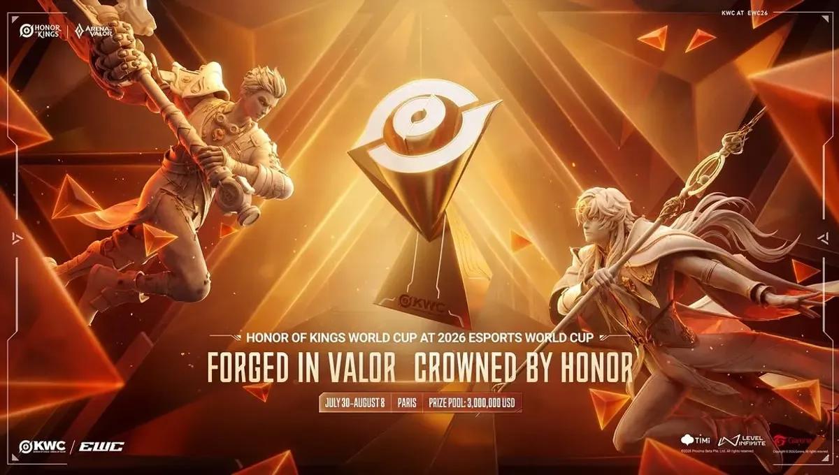 Чемпіонат Honor of Kings Mid-Season на EWC 2026 включає 20 команд та призовий фонд у розмірі 3 мільйонів доларів