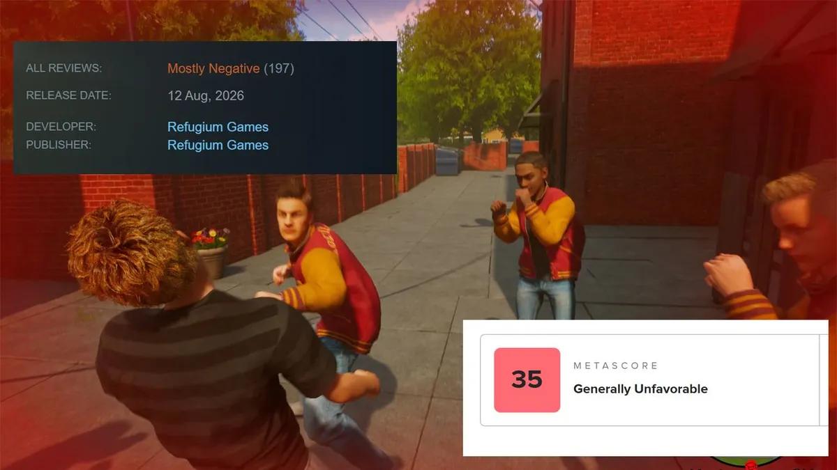 Відбувся реліз Agefield High: Rock the School — наступник Bully отримав масу негативних відгуків від гравців і критиків
