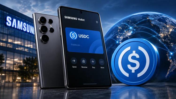 Samsung встановлює USDC на 82 мільйони смартфонів Galaxy
