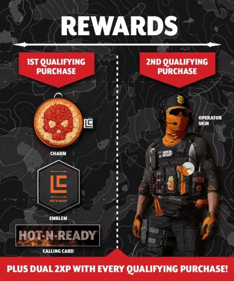 Dominate the Battlefield as the 'Pizza Man' with Little Caesars' COD Operator Skin! 2