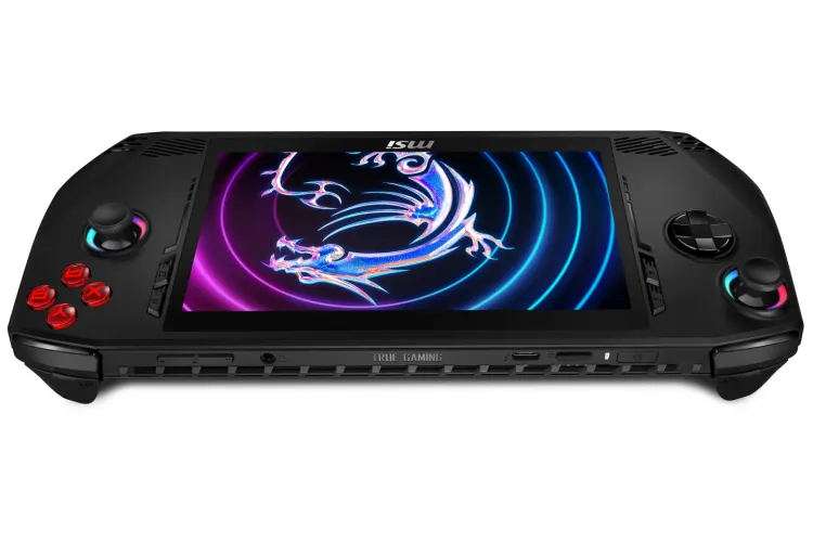 MSI unveiled the Claw - a portable computer featuring an Intel Arc processor aimed at competing with the Steam Deck device 2