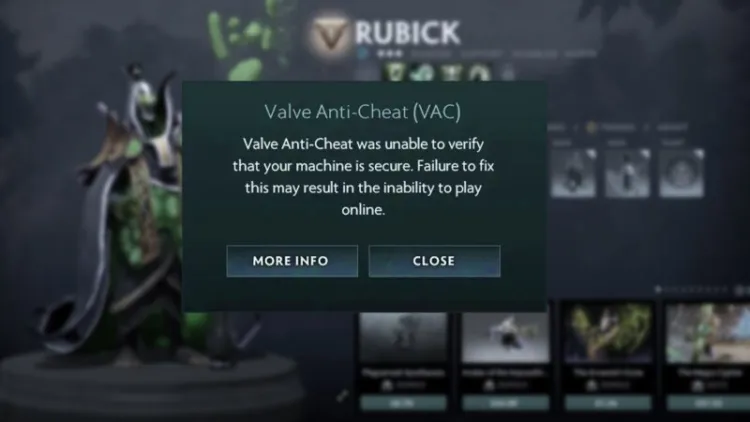 New VAC Features in Dota 2: How to Maintain Fair Play and Resolve Anti-Cheat Errors! 1