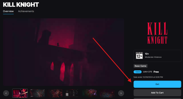 Отримайте Kill Knight безкоштовно в Epic Games Giveaway до 18:00 29 грудня! 2