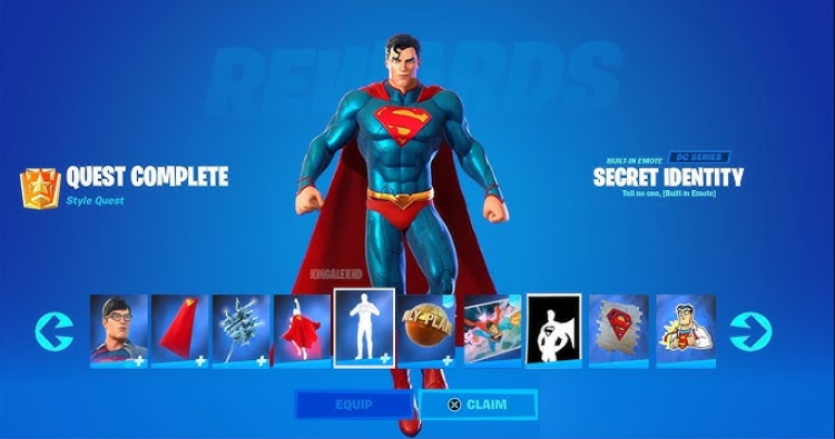 Витік Fortnite натякає на нову зовнішність Супермена та міфічні здібності 1