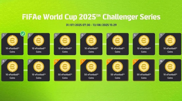 eFootball 2025 святкує Чемпіонат світу з футболу FIFAe 2025 великою ігровою кампанією 1