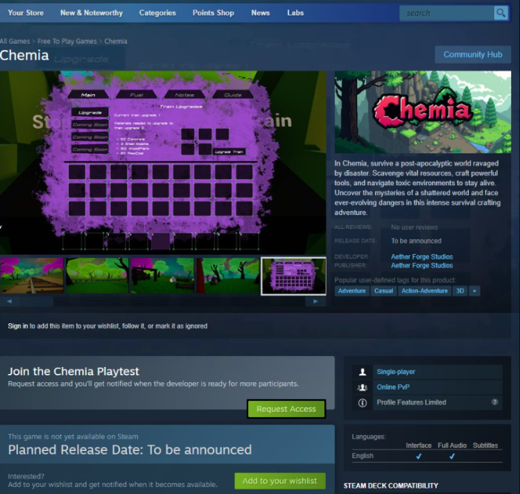 Chemia у Steam маскує шкідливе програмне забезпечення в оновленнях гри 2