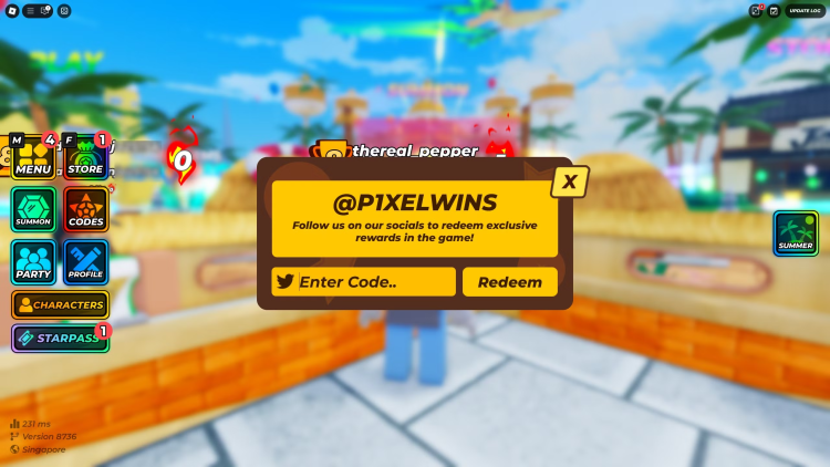 Roblox Jump Stars Codes серпень 2025 2